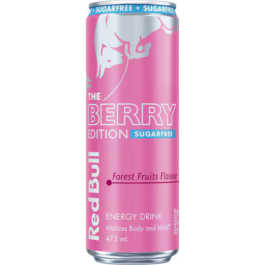 Red Bull Energy Drink Sugarfree Berry Edition 473ml