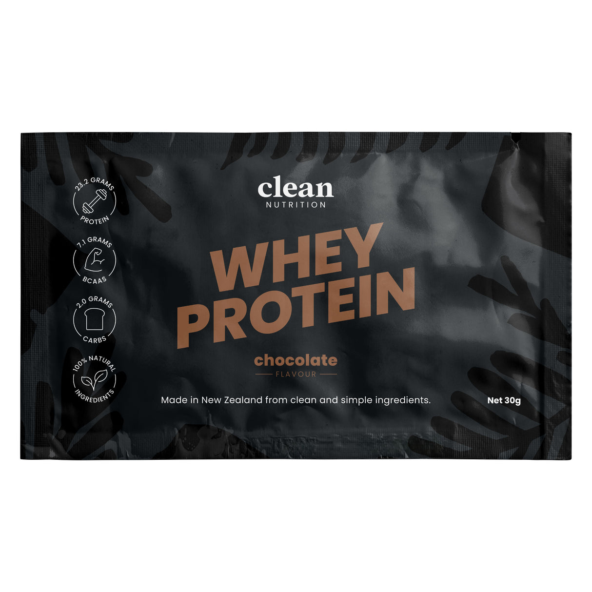 Clean Nutrition Whey Protein Powder Single Serve Sachet