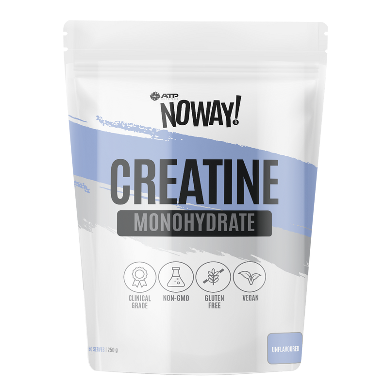 Package of ATP NOWAY Creatine Monohydrate on a white background