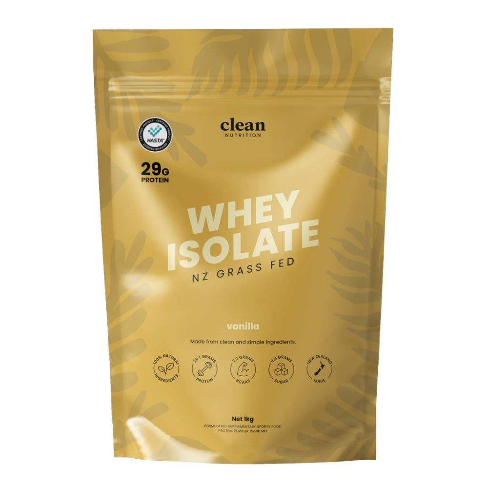 Clean Nutrition Whey Isolate Protein Powder 1kg