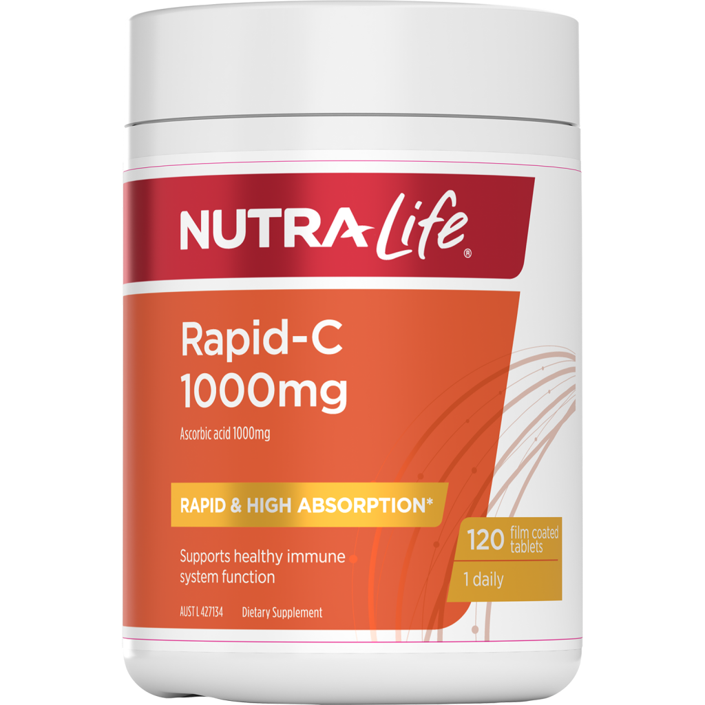 Nutra-Life Rapid-C 1000mg Caps