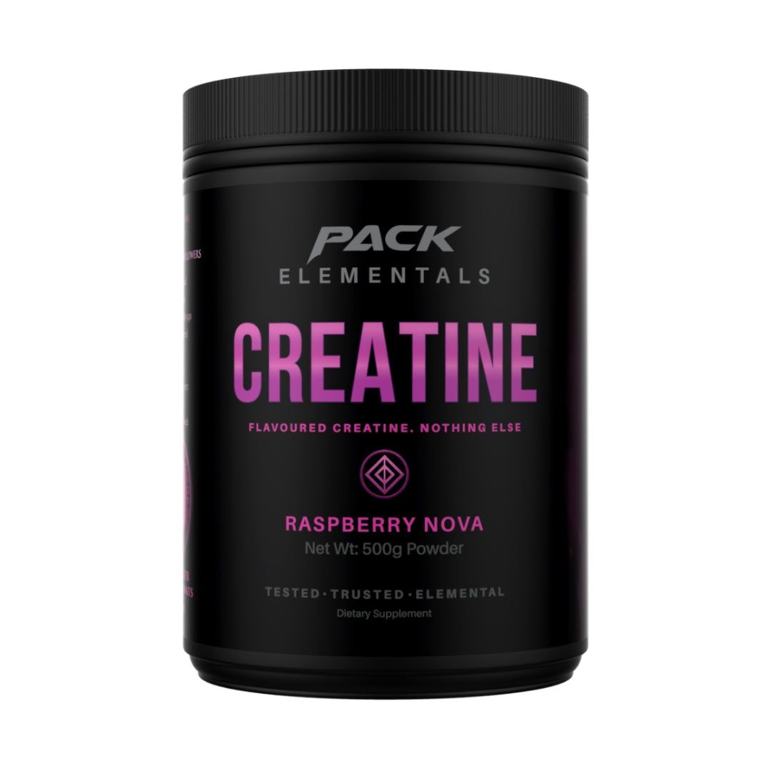 Pack Nutrition Elementals Creatine 100g (Random Flavour) *Gift* with Stack