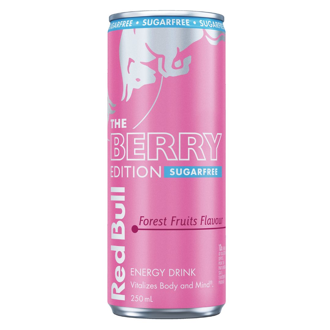 Red Bull Energy Drink Sugarfree Berry Edition 250ml