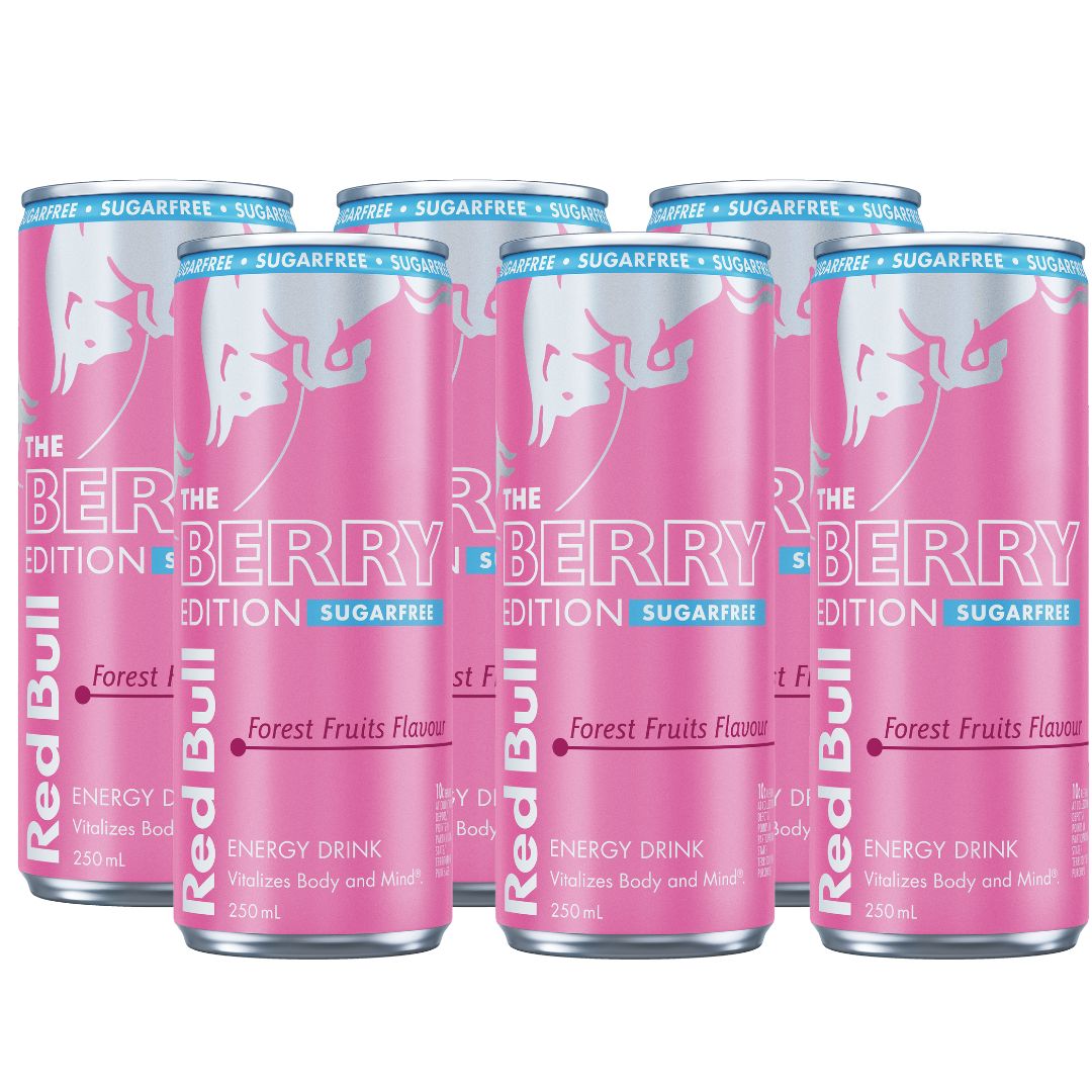 Red Bull Energy Drink Sugarfree Berry Edition 250ml