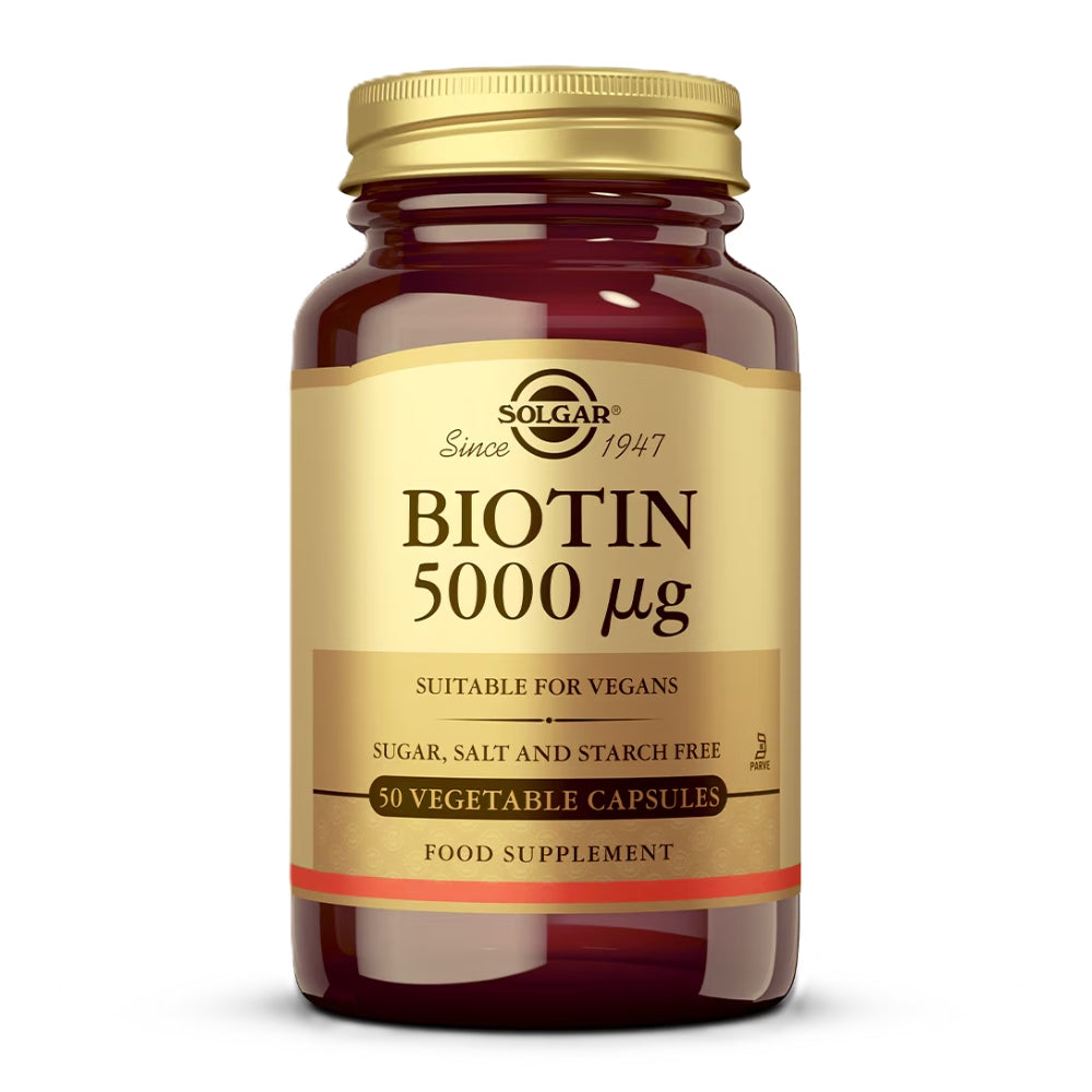 Solgar Biotin 5000mcg Caps