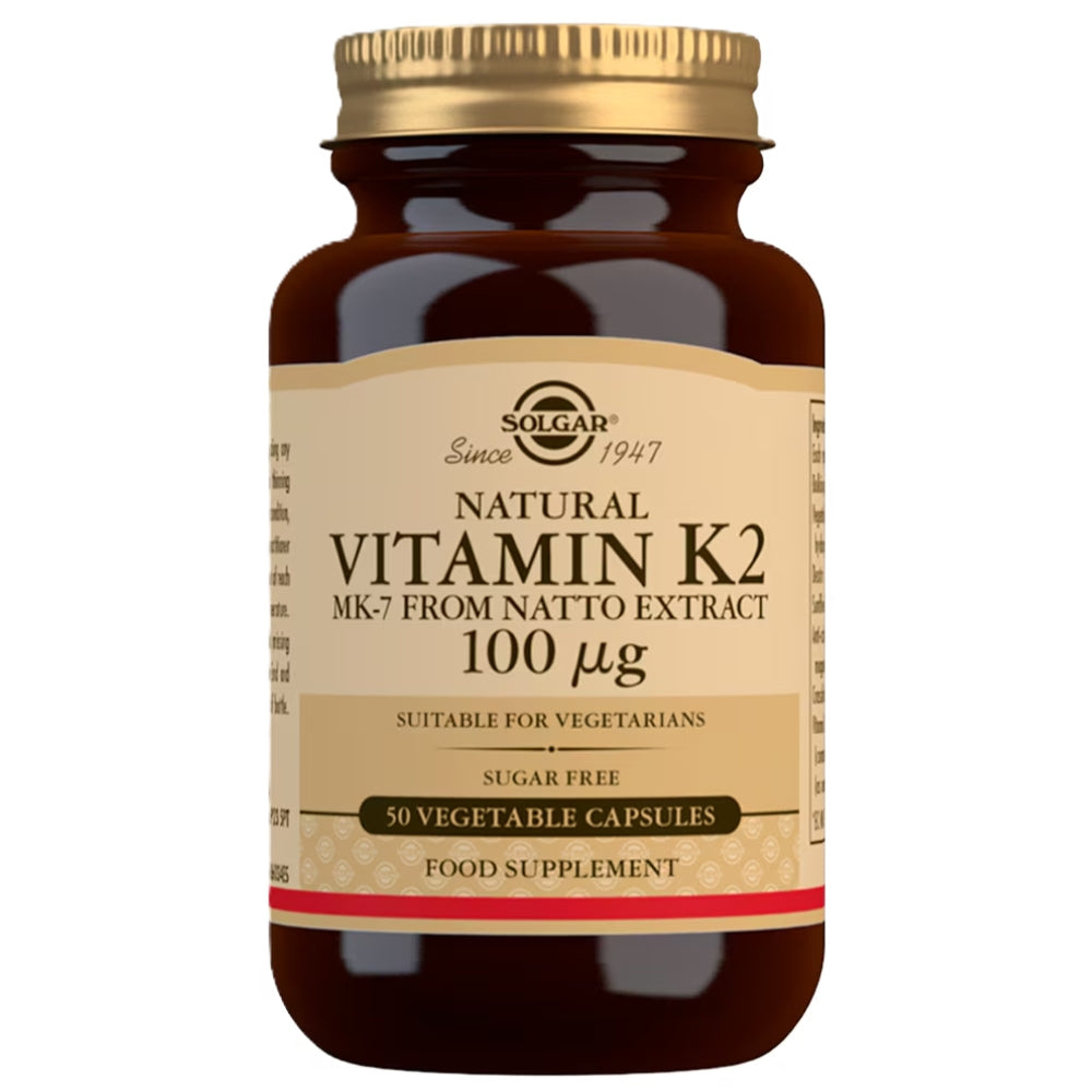 Solgar Vitamin K2 100mcg Caps
