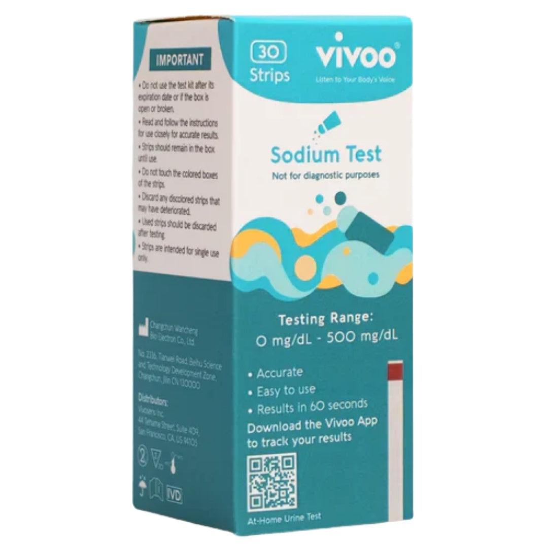 Vivoo Sodium Test Strips 30 Pack