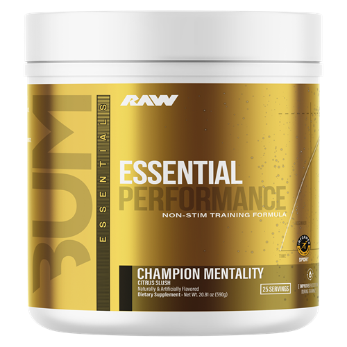 Get Raw Cbum Essential Performance Powder