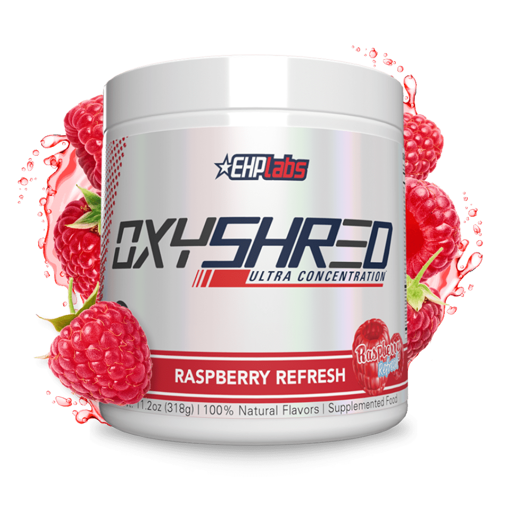 EHP Labs OxyShred Ultra Concentration Fat Burner Raspberry Refresh