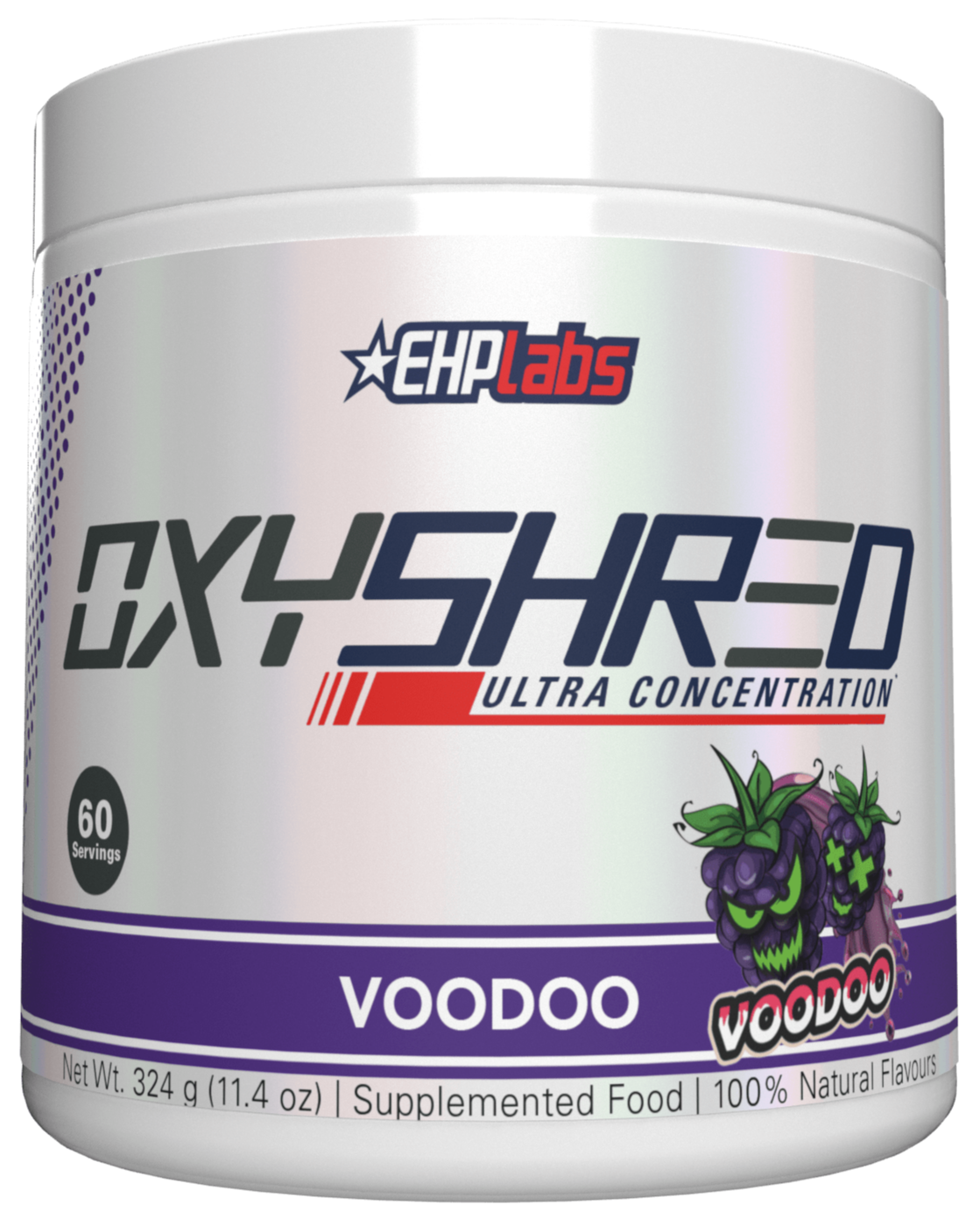 EHP Labs OxyShred Ultra Concentration Fat Burner Voodoo Blackberry *Limited Edition*