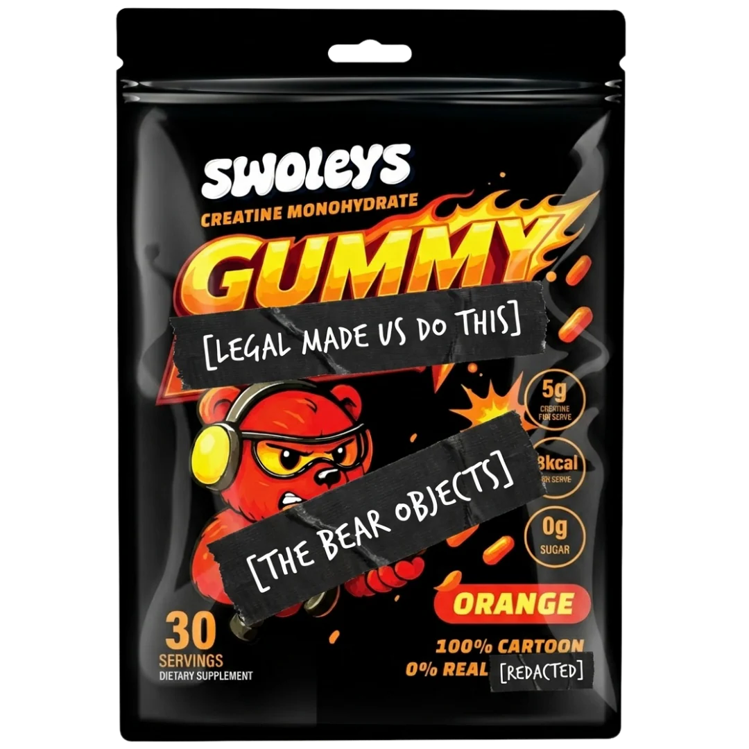 Swoleys Creatine Monohydrate Sour Gummy Bears