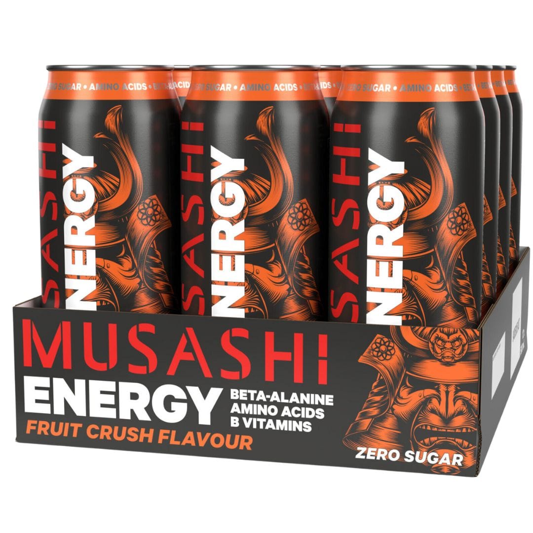 Musashi Energy Drink RTD 500ml Fruit Crush / 12 Pack