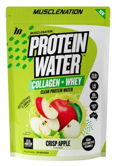 Muscle Nation Protein Water Crisp Apple / 25 Serve
