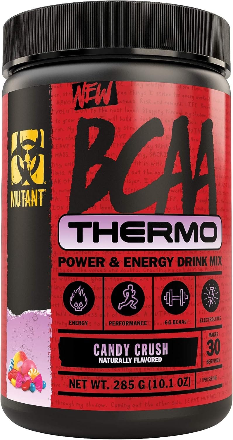 Mutant BCAA Thermo Power & Energy Drink Mix 30 Serve / Candy Crush