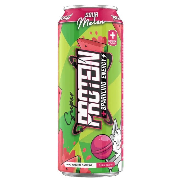 Nexus Super Protein + Sparkling Energy RTD Single / Sour Melon
