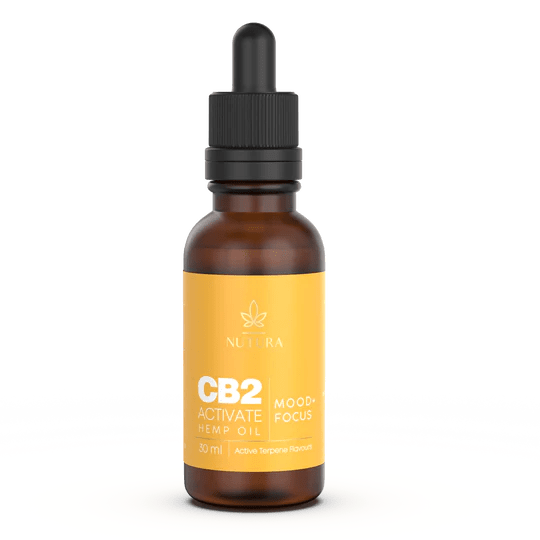Nutra Wellness CB2 Oil - Mood Focus Clarity Drops