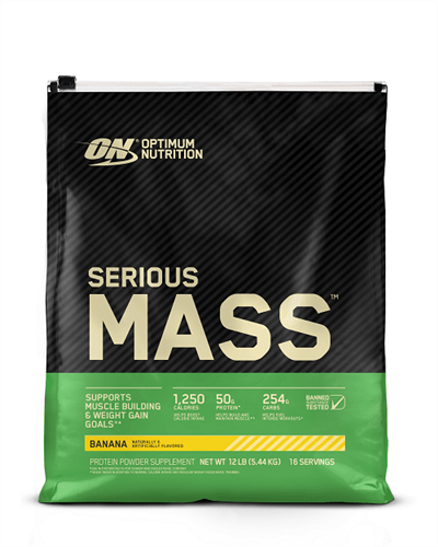 Optimum Nutrition Serious Mass 12lb Banana