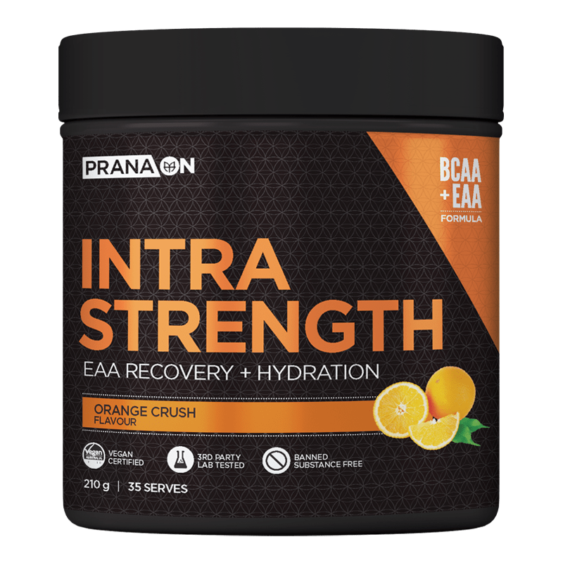 PranaOn Intra Strength Aminos 210g *Gift* Orange Crush