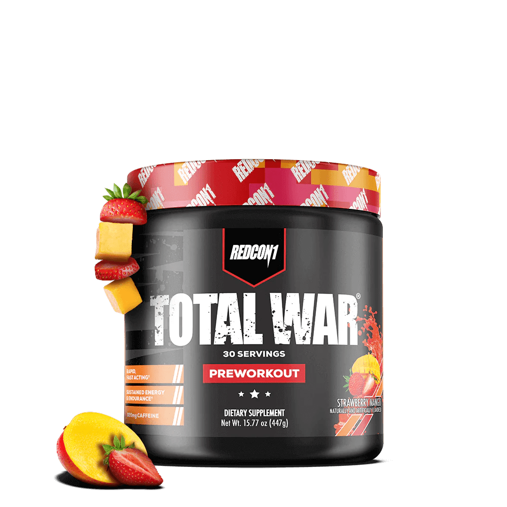Redcon1 Total War Pre-Workout Strawberry Mango
