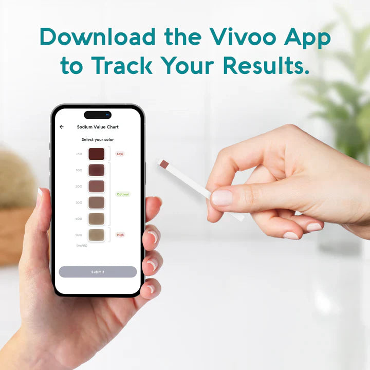 Vivoo Sodium Test Strips 30 Pack