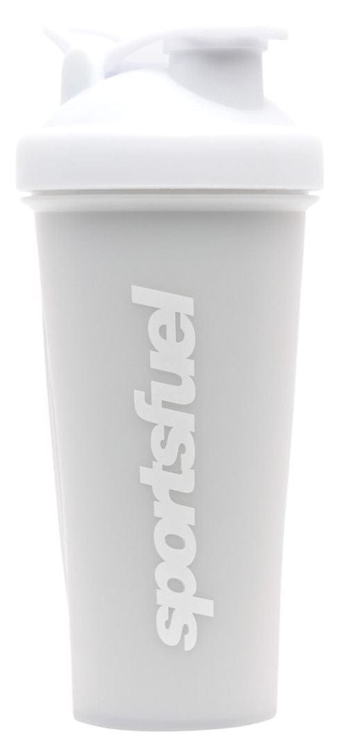 1x Sportsfuel 600ml Shaker *Gift* White