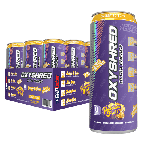 EHP Labs OxyShred Ultra Energy RTD - 12 Pack Passionfruit