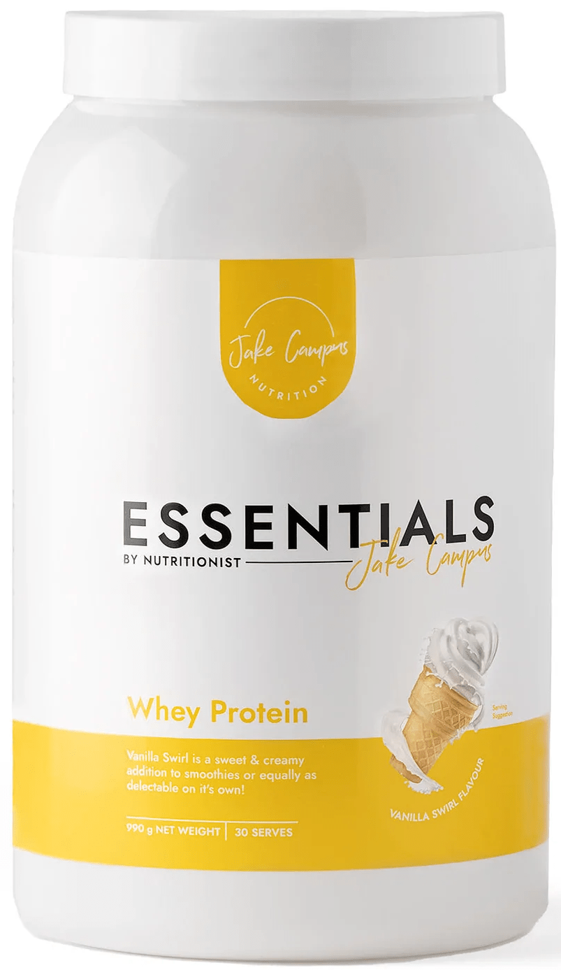 Jake Campus Nutrition Essentials Whey Protein 1kg Vanilla Ice Cream