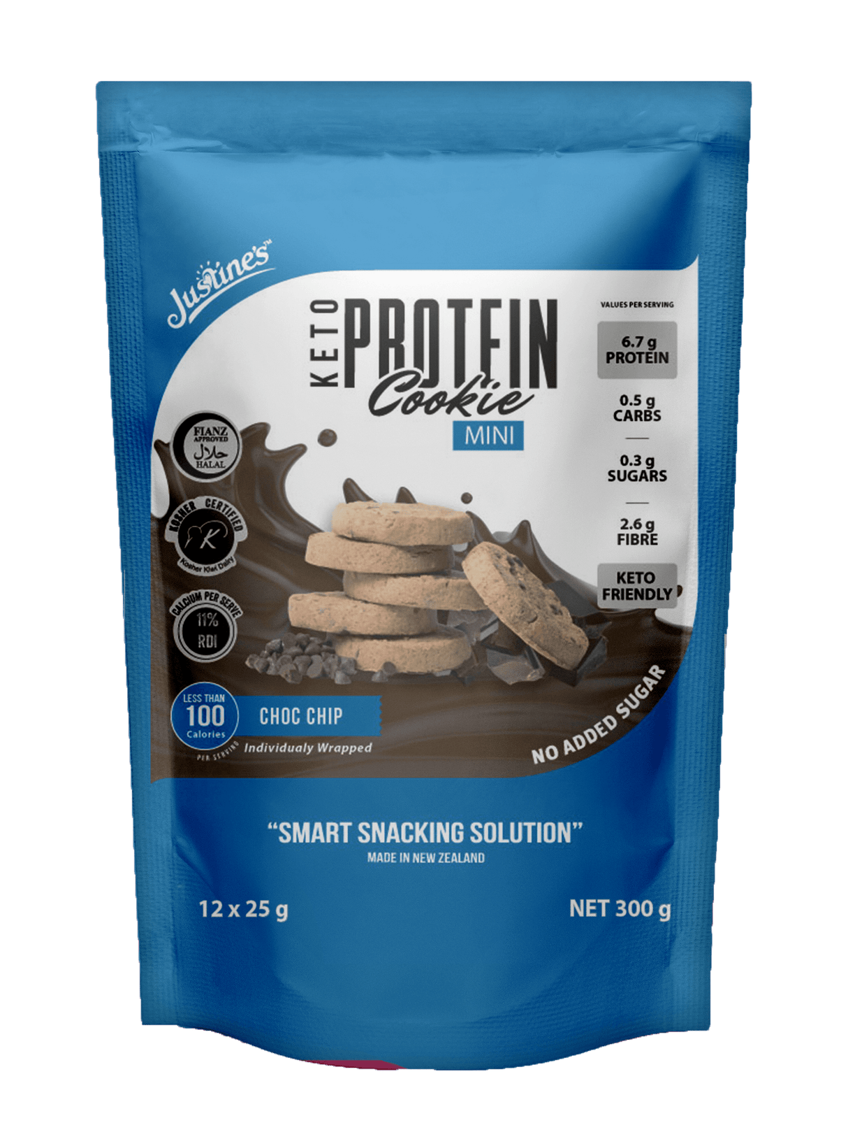 Justines Protein Cookie Minis - 12 Pack