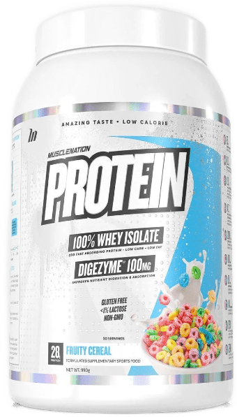 Muscle Nation Protein 100% Whey Isolate Fruity Cereal *Discontinued*