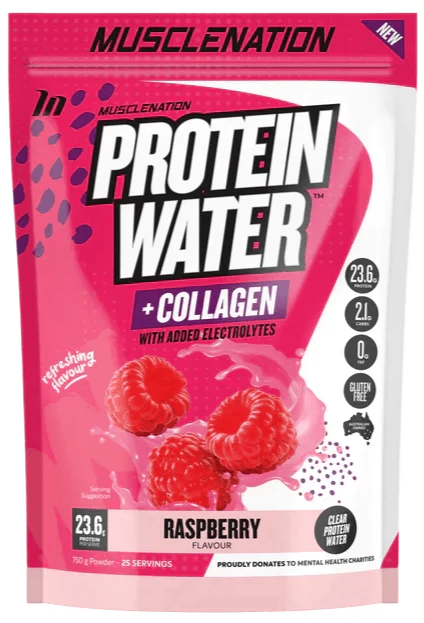 Muscle Nation Protein Water Raspberry