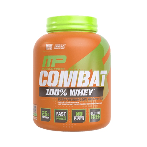 MusclePharm Combat 100% Whey 5lb Orange Choc Chip
