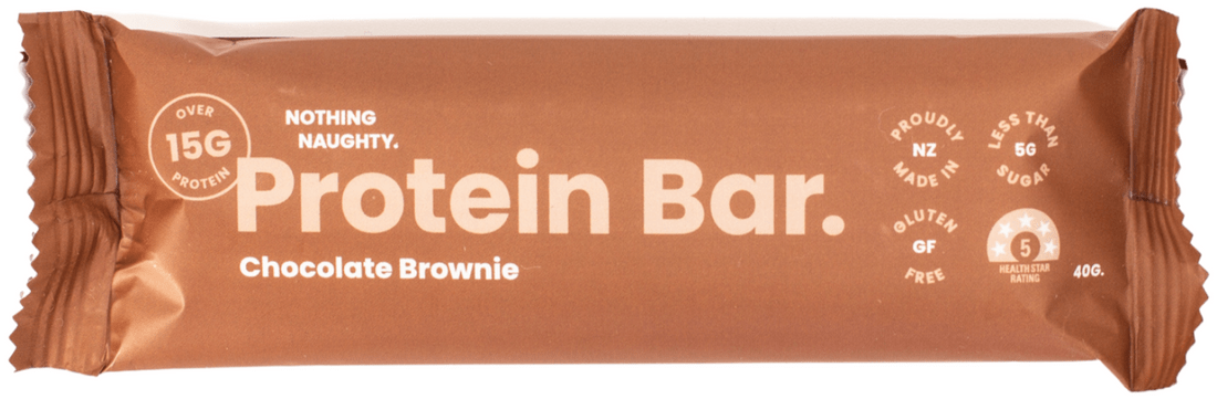 Nothing Naughty Protein Bar - Single Chocolate Brownie