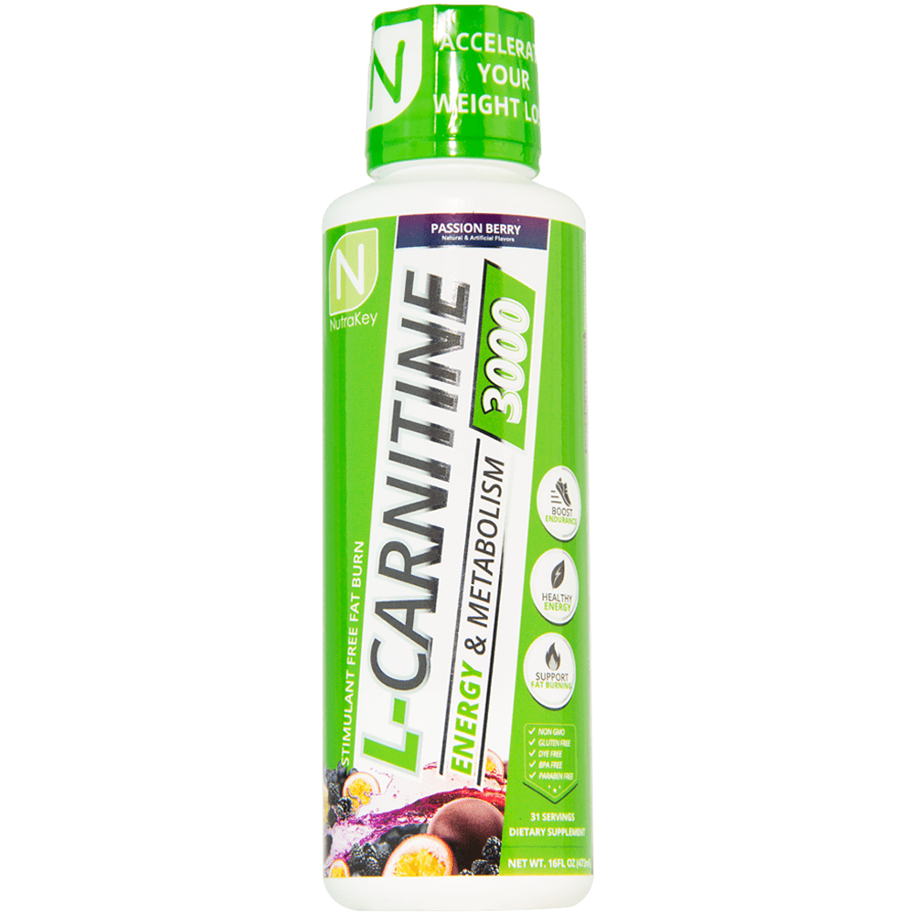 NutraKey L-Carnitine 3000 Passion Berry