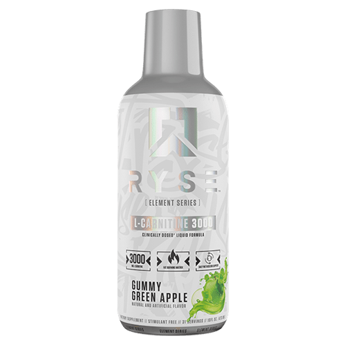 Ryse Liquid Carnitine 3000 Gummy Green Apple