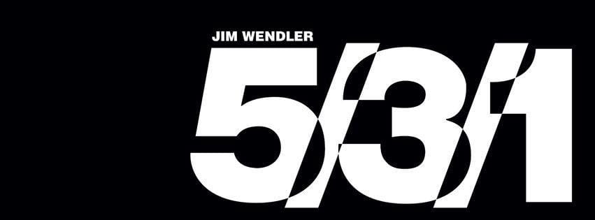 Numbers 5/3/1 written in white on a black background