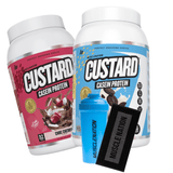 2x Muscle Nation Custard Casein Stack