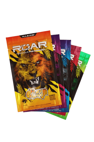 2x Rule 1 Roar Ferocious Pre-Workout Sample (Random Flavour) *Gift*