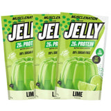 3x Muscle Nation Protein Jelly + Collagen Lime Sachets *Gift*