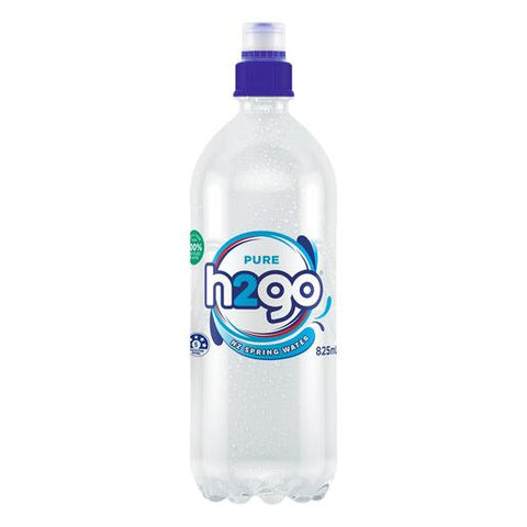 h2go Pure Water Sipper Bottle Drink 825ml