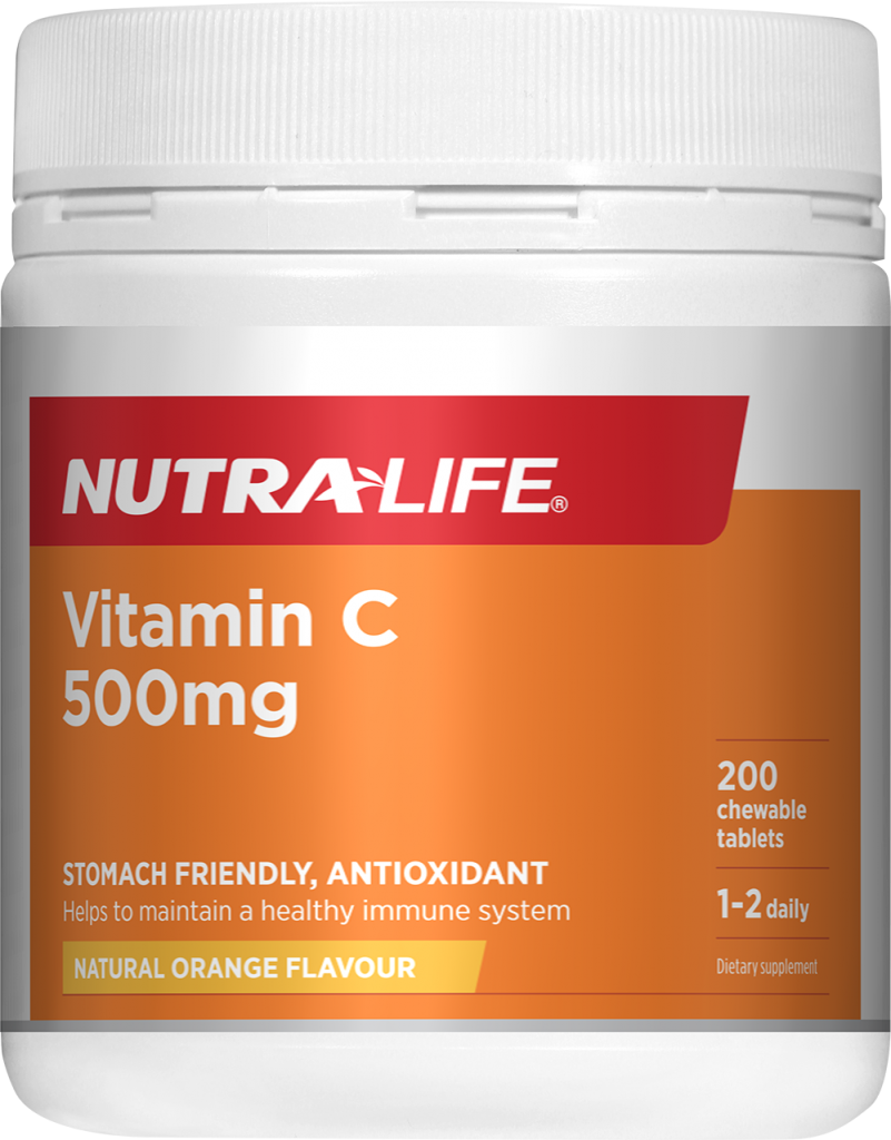 Nutra-Life Vitamin C 500mg Chews