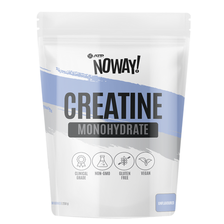 Package of ATP NOWAY Creatine Monohydrate on a white background