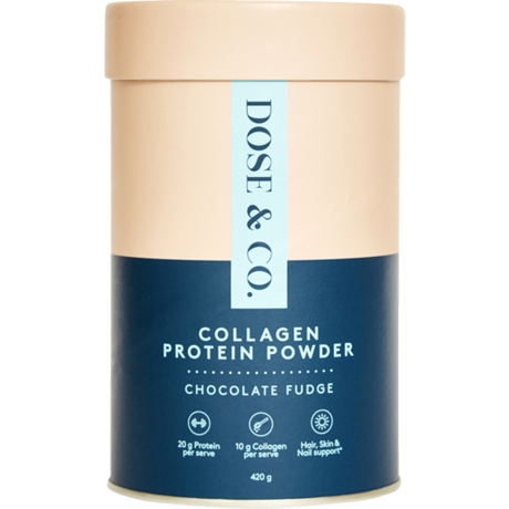 Dose & Co Collagen Whey Protein Powder 420g