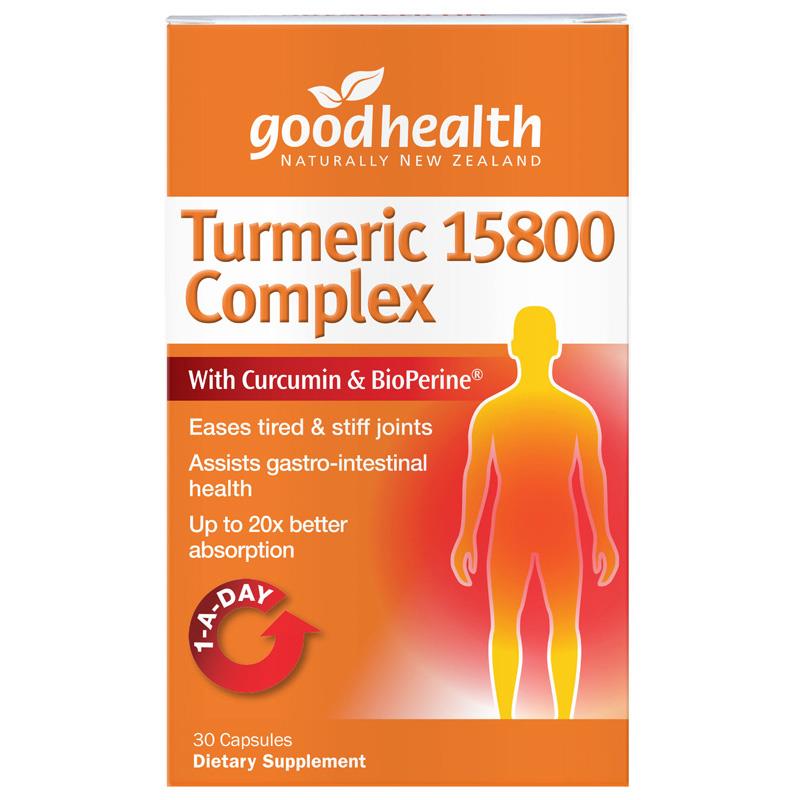 Good Health Turmeric 15800 Complex Caps