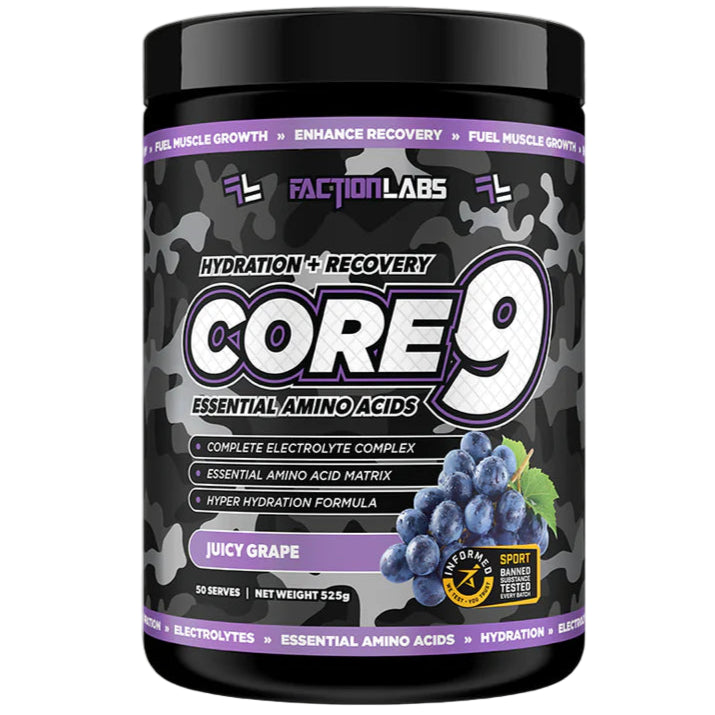 Faction Labs Core9 EAA Recovery & Hydration