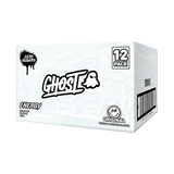 Ghost energy drink 12-pack box on a white background