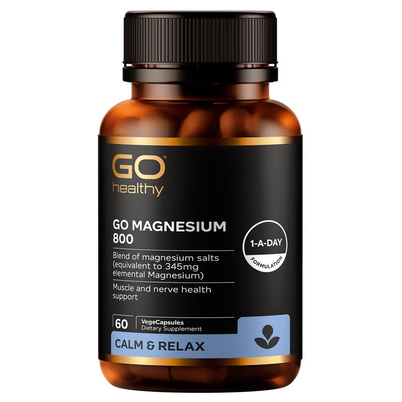 Go Healthy Magnesium 800 Sleep Support