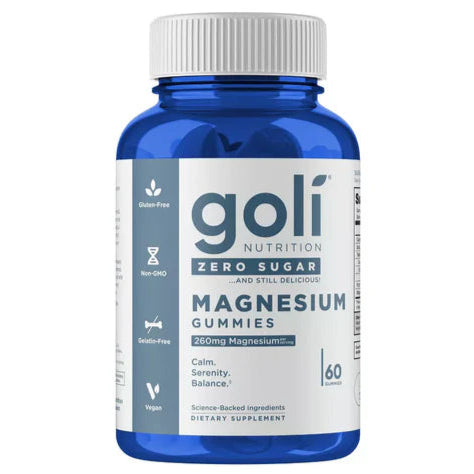 Goli Magnesium Zero Sugar Gummies