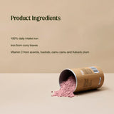 Raw Real Food Nutrients Organic Iron Powder