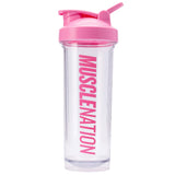 Muscle Nation Clear 700ml Shaker *Gift*
