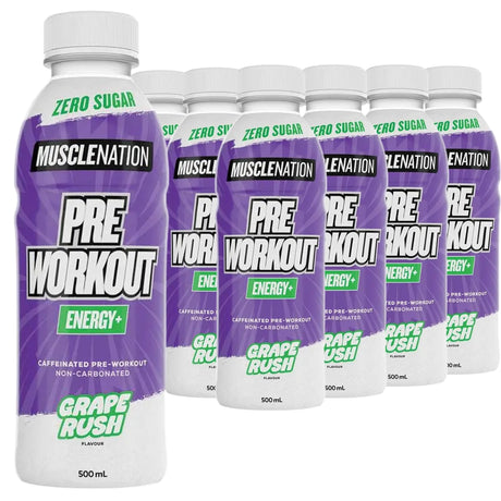 Muscle Nation Pre Workout Energy Drink 500ml RTD